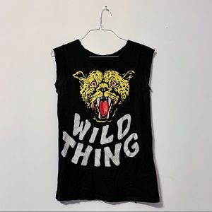 Vintage Leopard Wild Thing Iggy POP T Shirt